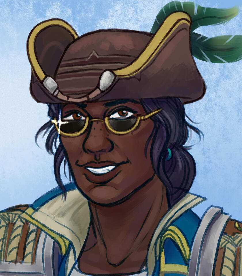 Portrait - Lineart w/ Color